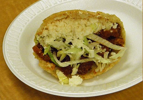Mexican Gorditas Dish